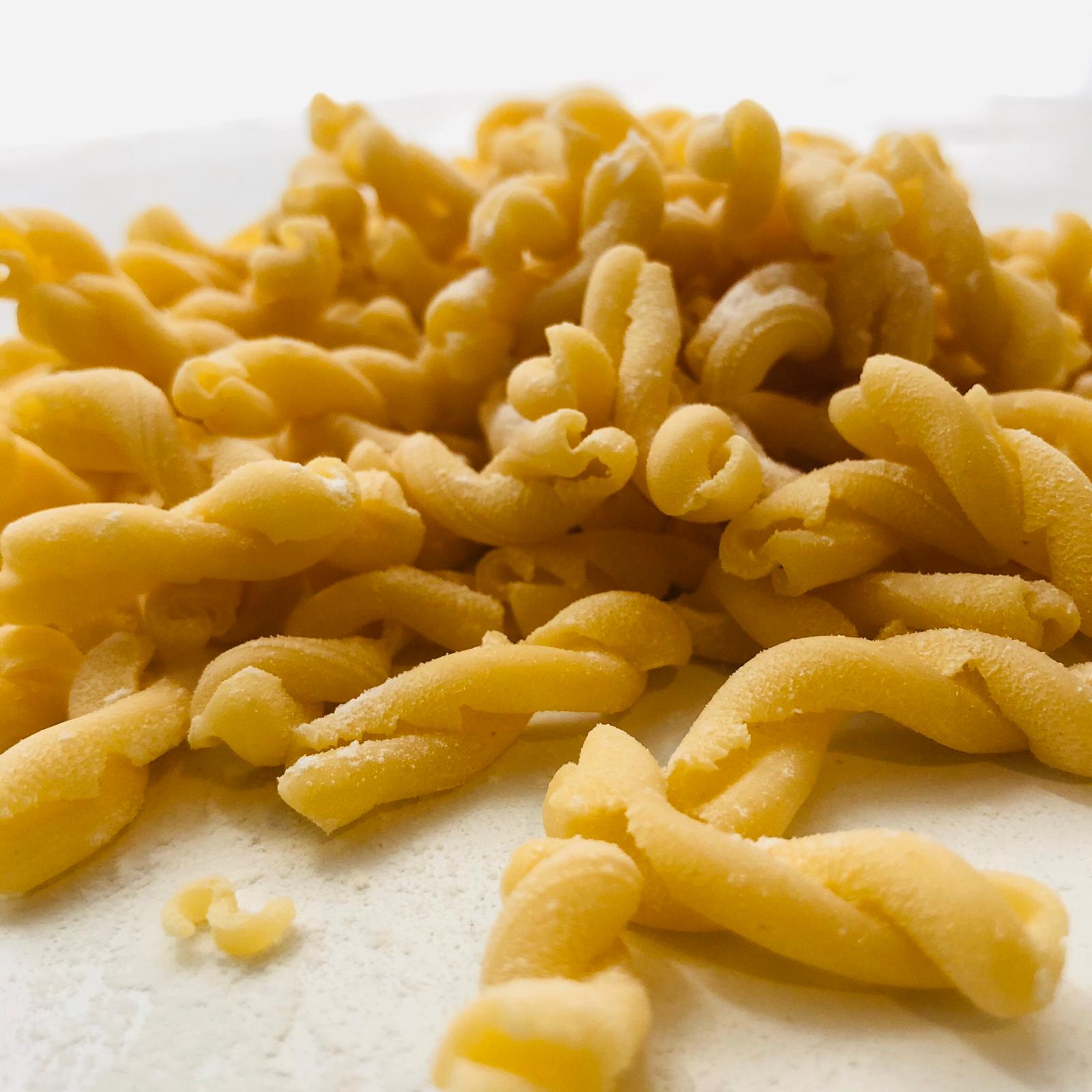 Casarecce - Pasta fresca al huevo